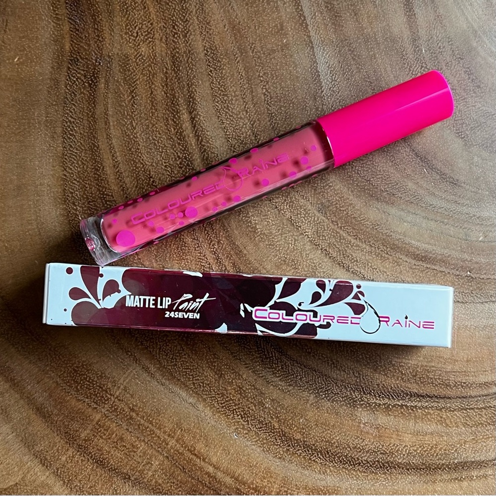 Coloured Raine Matte Lip Paint in 24Seven